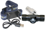 MillerTech heavy duty, rechargeable LED headlamp,