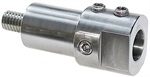 Replacement shaft for SP-41 milk pump, 5/8^ keyed