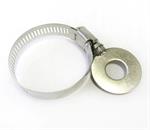1 1/2^ hose clamp with washer for sputnik grommet
