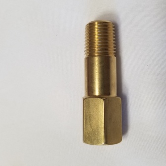 1/4" Brass extension for drippers