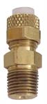 1/4^ compression fitting, straight, 1/8th NPT