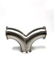 2 1/2^ stainless wash Y , tri-clamp