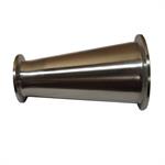 2 1/2^ x 1 1/2^ concentric reducer, tri-clamp