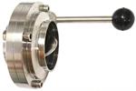 3^ Kleen Flo butterfly valve , weld on