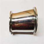 3^ x 2 1/2^ eccentric reducer, tri-clamp