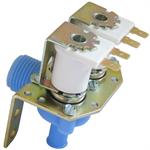 Blue water valve - 240V AC - dual coils, bracket up