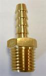 Brass 1/4^ NPT x 1/4^ Barb STR
