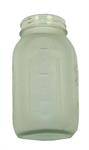 Coated Quart Jar