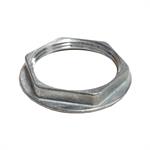 Lock nut for wash vat drain