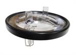 New style plastic trap lid w/gasket, W/check ball
