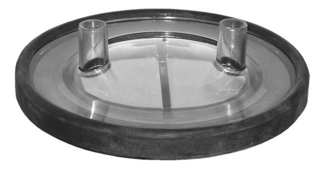 New style plastic trap lid with gasket - "seconds"
