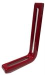 Red plastic coated L bracket ONLY,  (6 X 9'')