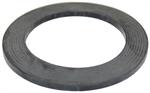 Rubber washer for wash vat drain