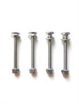 Set of 4 stainless bolts & nuts for fold down CIP