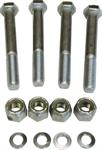 Set of 4 stainless bolts & nuts for under curb CIP