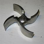 Stainless impeller for Kleen Flo 2 H.P. milk pump