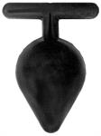 Teardrop check valve for 3^ DL trap