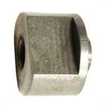 Threaded stainless pulsator base for WF bucket lid