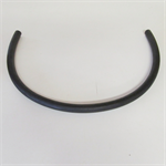 32^ x 5/8^ section of black RUBBER milk hose