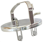 Lid only for stainless quartermilker