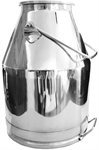 Stainless 55lb. bucket, WITH short handle