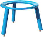 Blue stand for lowline swivel bottom receiver