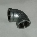 1/2^ galvanized 90 deg elbow