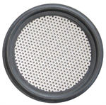 Stainless 1 1/2^ perforated screen/gasket