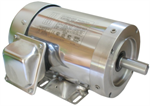 1.5HP, 5/8^ keyed, 3 phase, Sterling Stainless