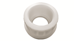 Threading Delrin drain adaptor for Kleen-Flo drain