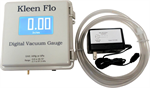 Kleen-Flo digital vacuum gauge with backlight