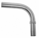 9/16^ x 90 Stainless milk cane for Surge