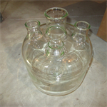 NEW 2^X2^X3^ Surge glass jar