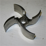 Stainless impeller for Kleen Flo 2 H.P. milk pump