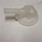 Used white Flo-Star bottom with valve hole,5/8^