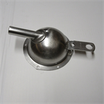 Used stainless Orbit claw bottom without valve