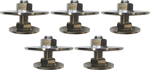 1 set of 6 adjustable feet for 48^ milk/wash vat
