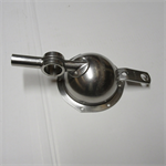Used stainless Orbit claw bottom with valve