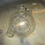 Used BM 2^X2^X3^ glass receiver jar