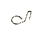 Stainless hook for claw washer tub
