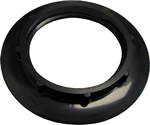 Plastic lock nut for wash vat drain