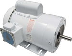 1.5 HP  5/8^  keyed 1 phase washdown motor