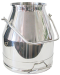 Stainless 35lb. bucket, WITH short handle