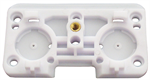 Replacement white base plate for Delatron