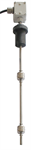 19^ Kleen Flo float probe assy with clip