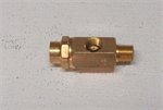 Inline exhaust valve