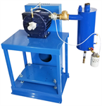 E-7.5 pump on vertical stand with 2^oil reclaimer,