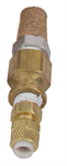 Stone filter with compression fitting, for oilers