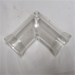 Used Glass 2^ 90 degree mitered elbow