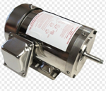 1 HP Stainless Steel Sterling 3 phase motor,